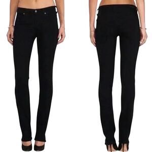 Citizens of Humanity Revolve Elson Medium Rise Straight Leg Dark Wash Jeans 30